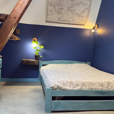 בית נופש La Grange Blanche Saint-Germain (Vienne)